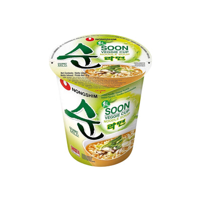 NONGSHIM Soon Veggie Cup Noodle Soup | Matthew's Foods Online