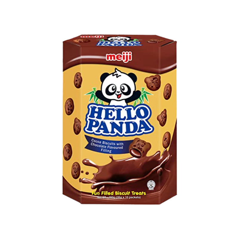 MEIJI - Hello Panda Cocoa Biscuit Treats - Chocolate Filling - Matthew&