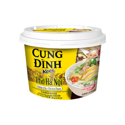 KOOL Cung Dinh Vietnamese Instant Rice Noodle Bowl - Chicken | Matthew's Foods