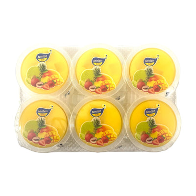 TEN TEN Jelly Pudding With Coconut Gel Pieces - Mango Flavour | Matthew's Foods Online 