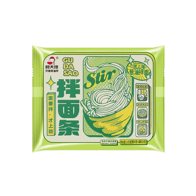 GU DA SAO Scallion Oil Stir Instant Noodle 顧大嫂-老上海蔥油拌麵條