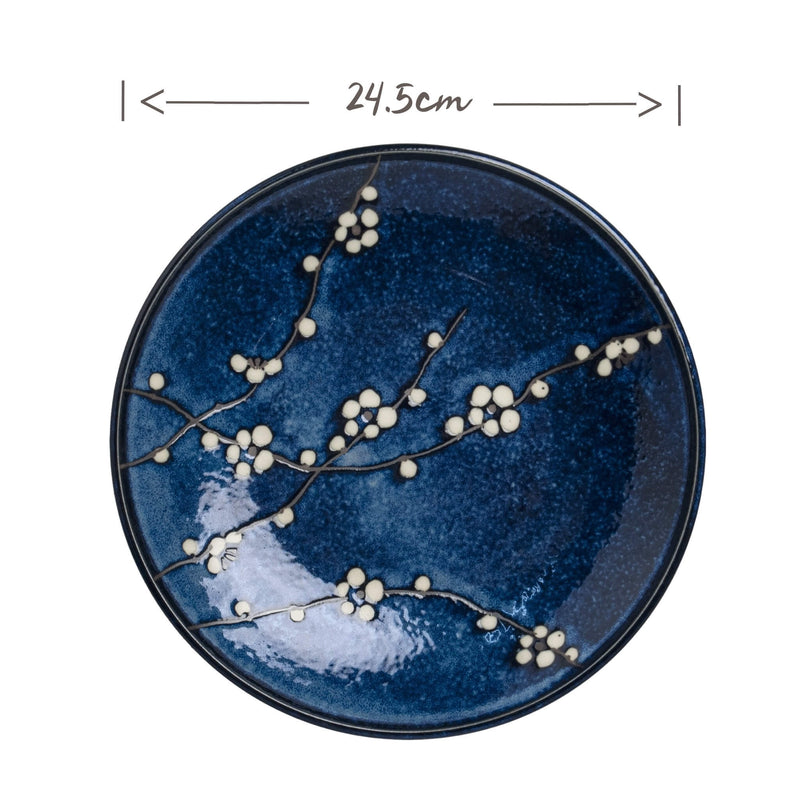 EDO Haha Blue Serving Bowl | Matthew&
