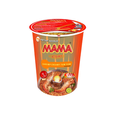 MAMA Instant Noodle Cup Shrimp Creamy Tom Yum Flavour | Matthew's Foods Online Oriental Supermarket