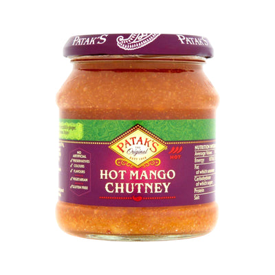 PATAK’S Hot Mango Chutney | Matthew's Foods Online Oriental Supermarket