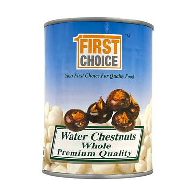 FIRST CHOICE Water Chestnuts (Whole) | Matthew's Foods Online