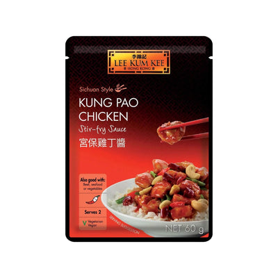 Buy LEE KUM KEE Sichuan Style Kung Pao Chicken Stir Fry Sauce 李錦記-宮保雞丁醬