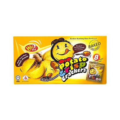 WIN WIN Potato Crisps Crackers - BBQ Flavour | Matthew's Foods Online