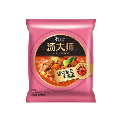MASTER KONG Tomato Beef Noodle 康師傅-湯大師精燉番茄牛腩麵 | Matthew's Foods Online