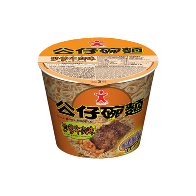 Doll Bowl Noodle - Satay Beef Flavour 公仔碗麵 - 沙爹牛肉味 | Matthew's Foods Online 