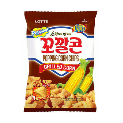 LOTTE - Popping Corn Chips - Matthew's Foods Online