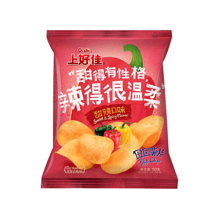 Potato Chips (上好佳 田園薯片 咸蛋黃味/香辣味/烤肉味）
