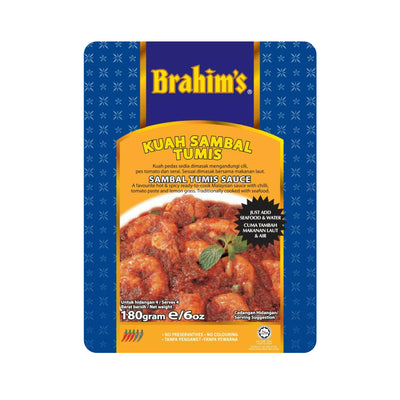 Buy BRAHIM’S Sambal Tumis Sauce - Kuah Sambal Tumis | Matthew's Foods Online