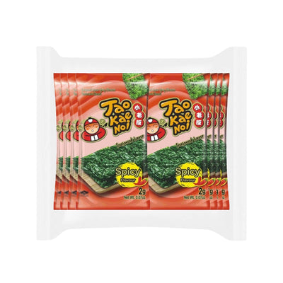 TAO KAE NOI Spicy Flavour Seasoned Laver 小老板-辣味紫菜 | Matthew's Foods