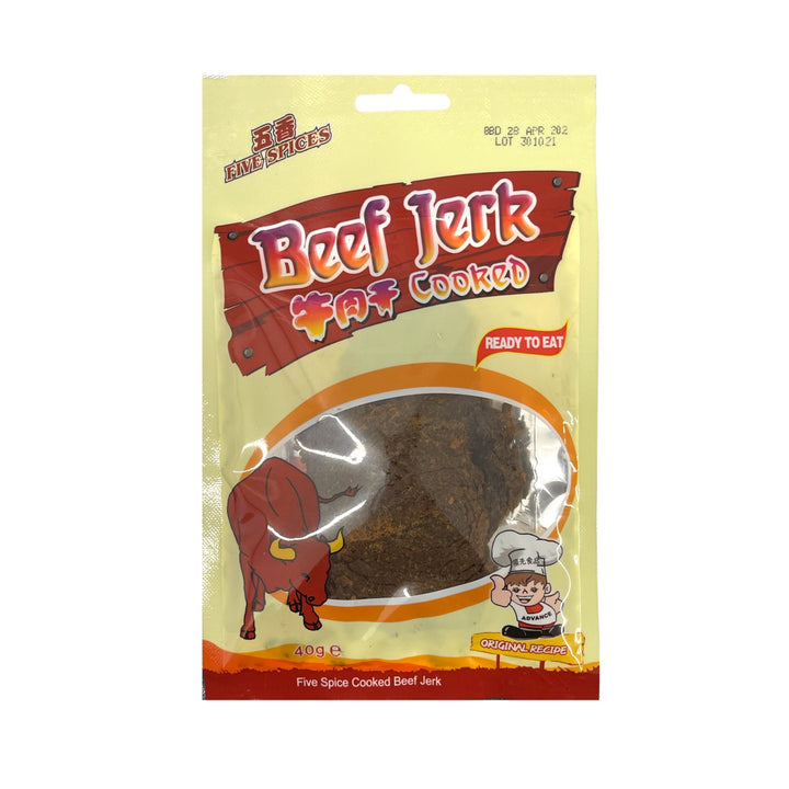 ADVANCE FOOD Cooked Beef Jerk 領先食品-五香味牛肉乾 | Matthew&