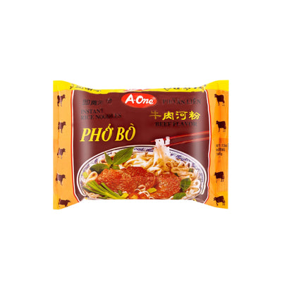 A-ONE - Pho Bo - Beef Flavour Rice Noodle - Matthew's Foods Online