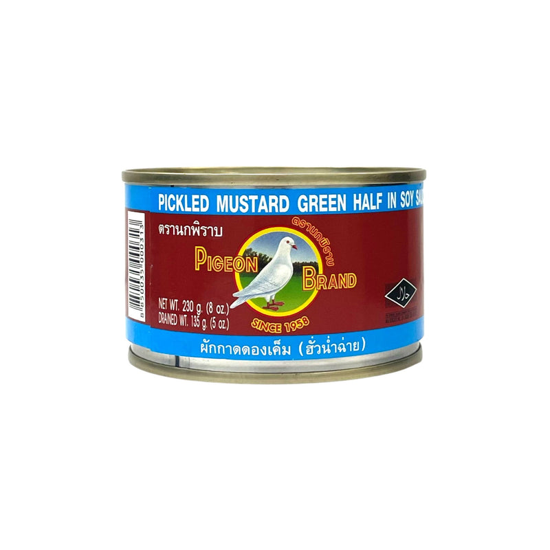 PIGEON Pickled Mustard Green Half In Soy Sauce | Matthew&