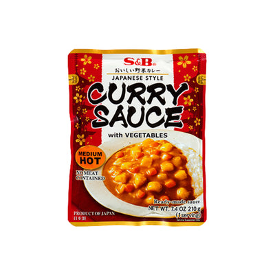 S&B - Curry Sauce With Vegetables - Matthew's Foods Online