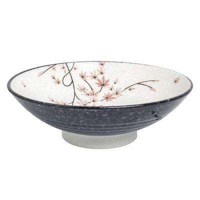 EDO Japanese Maple Leaf Pattern Serving Bowl | Matthew's Foods Online