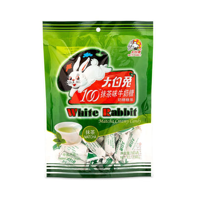 White Rabbit - Green Tea Flavour Creamy Candy (綠茶味大白兔糖） - Matthew's Foods Online