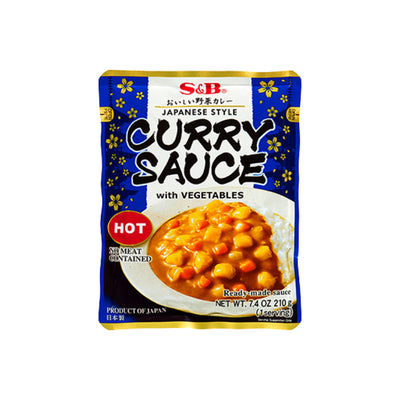 S&B - Curry Sauce With Vegetables - Matthew's Foods Online