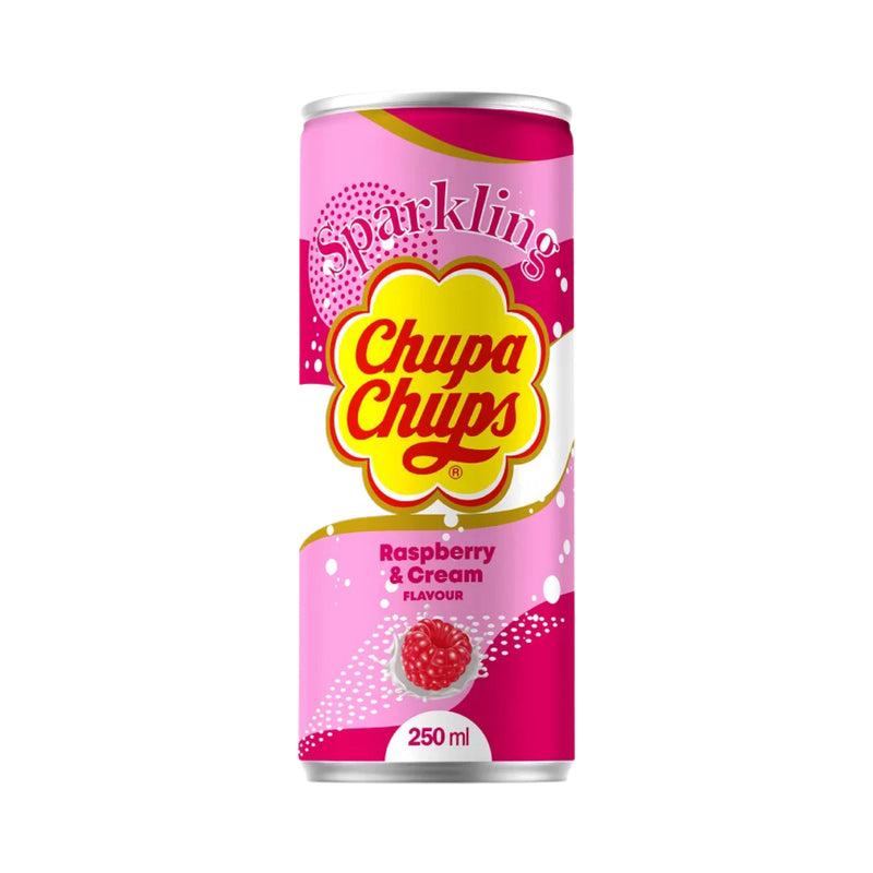 CHUPA CHUPS Raspberry & Cream Sparkling Soda Drinks | Matthew&