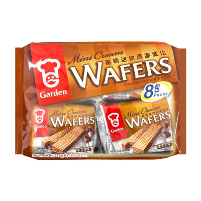 GARDEN Mini Cream Wafers - Chocolate Flavour 嘉頓-迷你什錦忌廉威化 | Matthew's Foods Onine