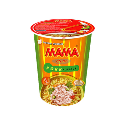 MAMA Instant Noodle Cup Pork Flavour | Matthew's Foods Online Oriental Supermarket