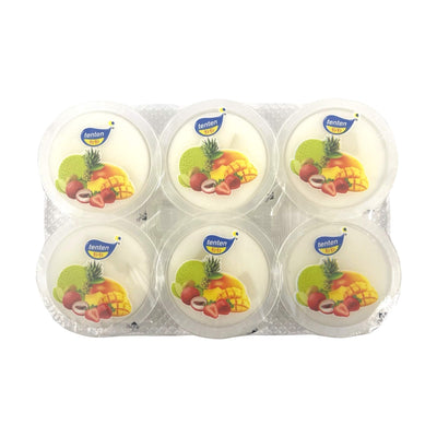 TEN TEN Jelly Pudding With Coconut Gel Pieces - Lychee Flavour | Matthew's Foods Online 