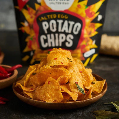 IRVINS Salted Egg Potato Chips | Matthew's Foods Online