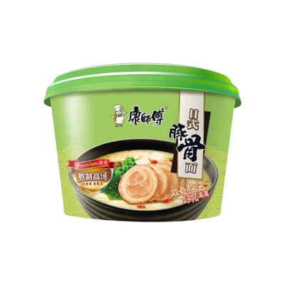 MASTER KONG Japanese Tonkotsu Bowl Noodle 康師傅 日式豚骨碗麵 | Matthew's Foods