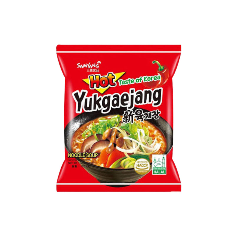 SAMYANG - Hot Mushroom Flavoured Noodle Soup - Matthew&