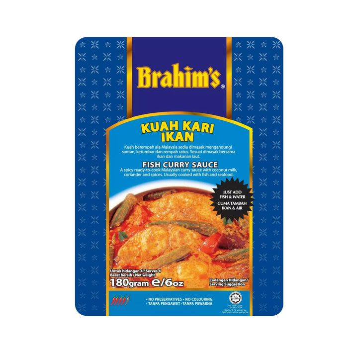BRAHIM’S Fish Curry Sauce (Kuah Kari Ikan) | Matthew&