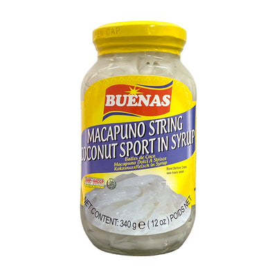 Buy BUENAS Coconut Sport In Syrup / Macapuno String |  Matthew's Foods Online