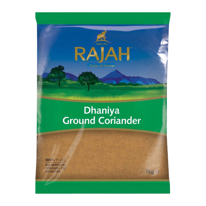 RAJAH Dhaniya Ground Coriander | 1 KG | Matthew&
