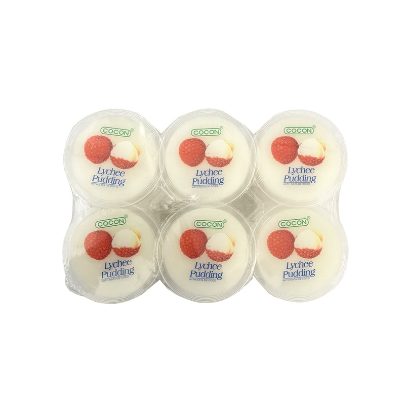 COCON Lychee Pudding With Nata De Coco | Matthew&