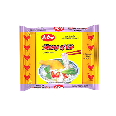 A-ONE Chicken Flavour Instant Rice Noodle | Matthew's Foods Online 