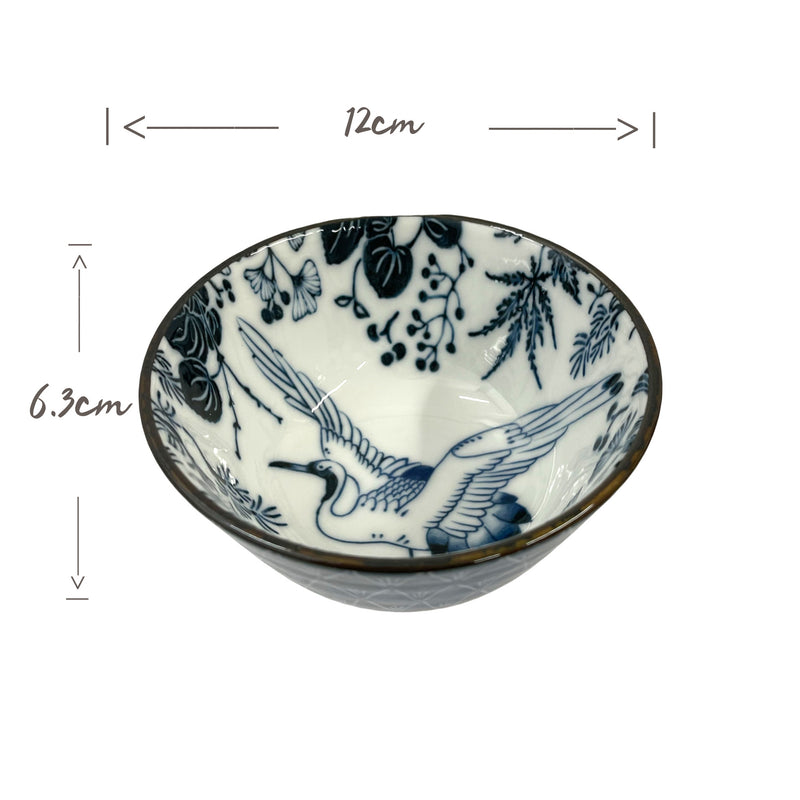TOKYO DESIGN STUDIO Japanese Crane Pattern Bowl | Matthew&