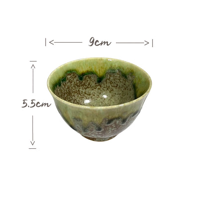 Japanese Tea Cup - Green | Matthew's Foods Online Oriental Supermarket