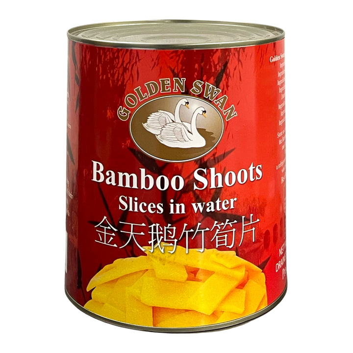 GOLDEN SWAN Bamboo Shoots Slices 金天鵝-竹筍片 | 2.95 KG | Matthew&