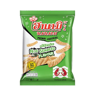 HANAMI Non-Fried Prawn Cracker Snack - Nori Seaweed | Matthew's Foods Online 