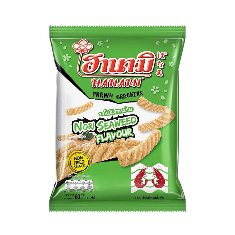 HANAMI Non-Fried Prawn Cracker Snack - Nori Seaweed | Matthew&