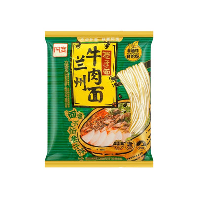 BAI JIA A-Kuan Lanzhou Beef Flavour Noodle 白家-阿寬蘭州牛肉麵 | Matthew's Foods