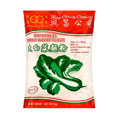 Buy DOUBLE RINGS BRAND Bapao Low Gluten Wheat Flour 鴻昌-低筋麵粉