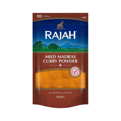 RAJAH Mild Madras Curry Powder | Matthew's Foods Online Oriental Supermarket