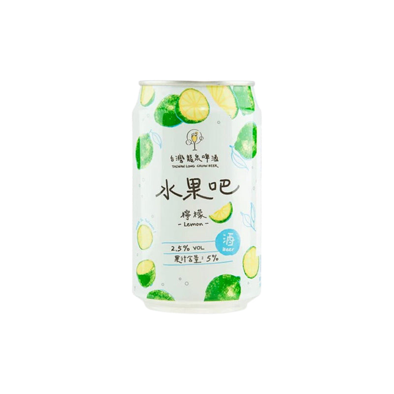LONG CHUAN Lemon Flavour Beer 台灣龍泉-檸檬味啤酒 | Matthew&