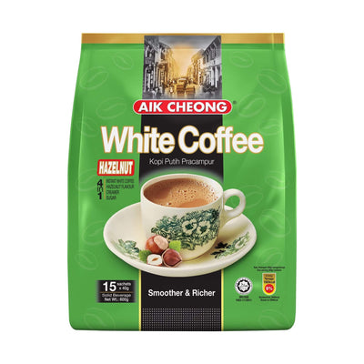 AIK CHEONG White Coffee - Kopi Putih Pracampur - Hazelnut | Matthew's Foods Online 
