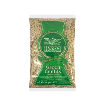 HEERA Green Lentils / Masoor Green | Matthew's Foods Online 