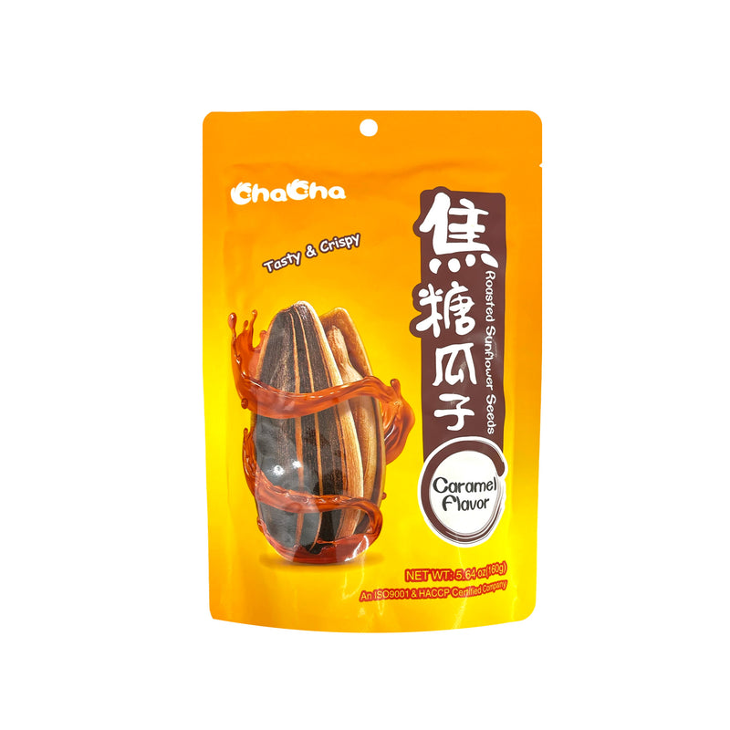 CHA CHA Caramel Flavour Roasted Sunflower Seed 洽洽-焦糖瓜子 | Matthew&