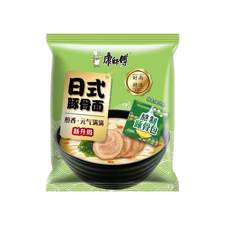 MASTER KONG Premium Tonkotsu Noodle 康師傅-日式豚骨麵 | Matthew&