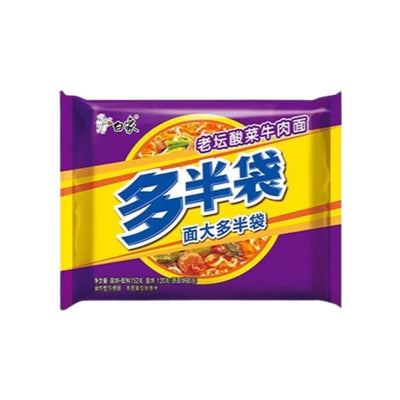 Buy BAI XIANG Sauerkraut Beef Flavour Instant Noodle 白象多半袋-酸菜牛肉麵